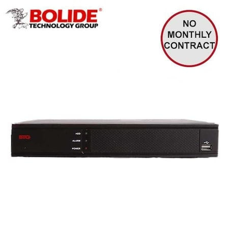 Bolide H.265 5MP 8ch NVR with 8ch POE BOL-BTG-NVR-8NX